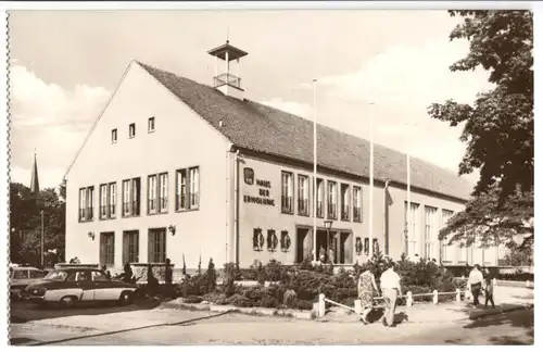 AK, Seebad Ahlbeck Usedom, FDGB-Erholungsheim "Haus der Erholung", 1968