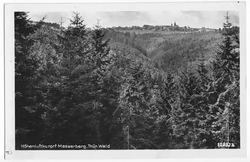 AK, Masserberg Thür. Wald, Gesamtansicht, 1956