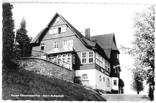 AK, Kurort Oberwiesenthal, Heim Eschenhof, 1957