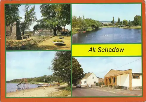 AK, Alt Schadow Kr. Lübben, vier Abb., 1989
