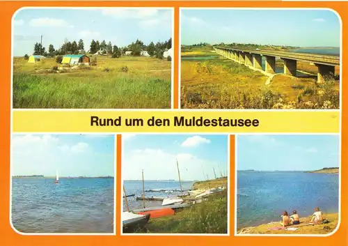 AK, Pouch - Friedersdorf, Kr. Bitterfeld, Rund um den Muldestausee, 1985