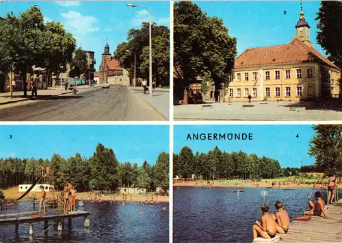 AK, Angermünde, vier Abb., 1978