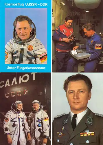 acht AK, Kosmosflug UdSSR-DDR, Unser Fliegerkosmonaut Siegmind Jähn, um 1978
