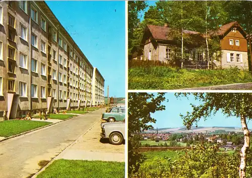 AK, Neustadt Sachs., drei Abb., 1974