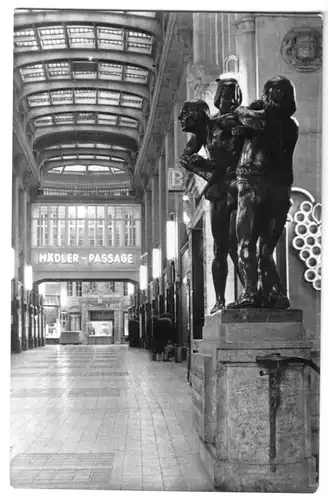 AK, Leipzig, Mädler-Passage, 1959