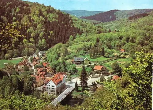 AK, Treseburg Harz, Gesamtansicht, 1982