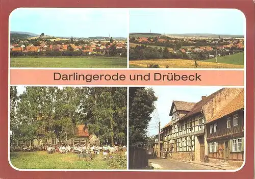 AK, Darlingerode u. Drübeck Kr. Wernigerode, 1989