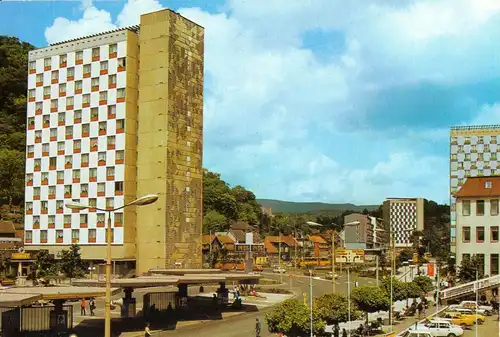 AK, Suhl, Im Stadtzentrum, 1986