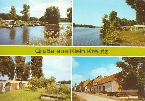 AK, Klein Kreutz Kr. Brandenburg Havel, vier Abb., 1987