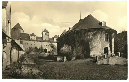 AK, Augustusburg Erzgeb., Brunnenhaus, 1958