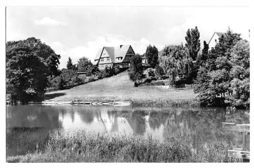 AK, Templin, Partie am Kanal, 1956