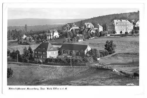 AK, Masserberg Thür. Wald, Teilansicht, 1957