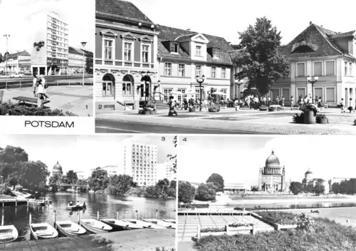 AK, Potsdam, vier Abb., 1982