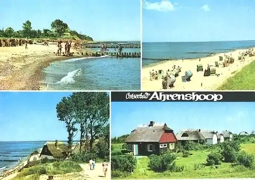 AK, Ahrenshoop, 4 Abb., 1971