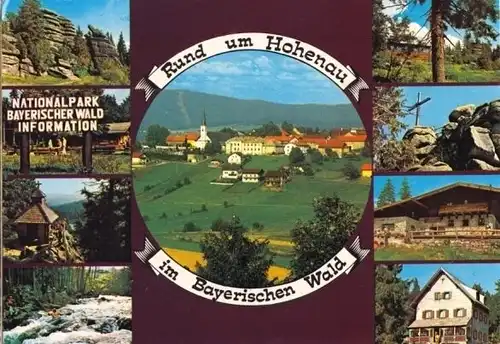 AK, Rund um Hohenau im Bayer. Wald, 9 Abb., 1985
