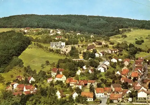 AK, Heimbuchenthal Spessart, Ortsteilansicht, 1978