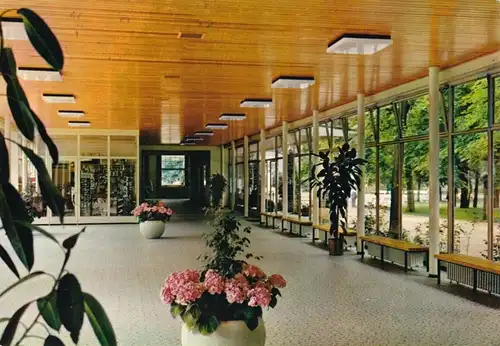 AK, Horn - Bad Meinberg, Wandelhalle, Innenansicht, 1976