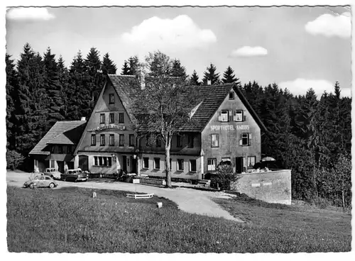 AK, Kniebis Schwarzwald, Sporthotel Kniebis, 1958