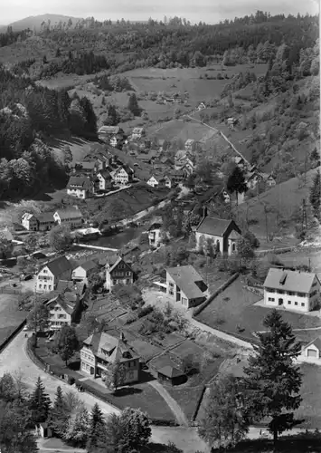 AK, Schönmünzach im Murgtal, Teilansicht, 1968