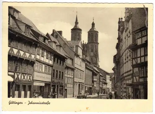 AK, Göttingen, Johannisstr., 1956