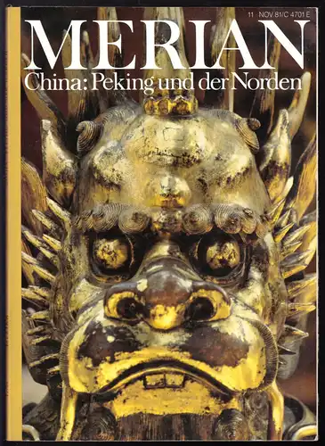 Merian, Heft 11/1981, China: Peking und der Norden