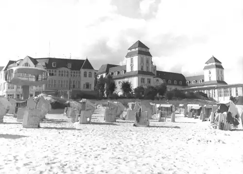 AK, Ostseebad Binz Rügen, Teilansicht, 1977