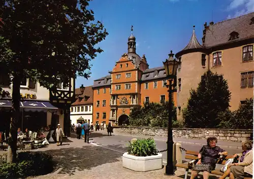 AK, Bad Mergentheim, Deutsch-Ordensschloß, um 1980