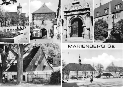 AK, Marienberg Sa., sechs Abb., 1978