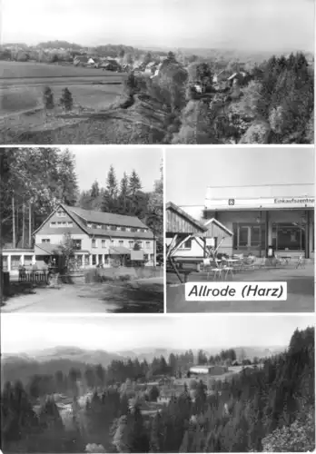 AK, Allrode Harz, vier Abb., 1979