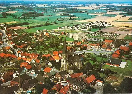 AK, Lippetal - Herzfeld, Luftbildansicht, 1974
