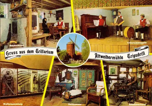 AK, Cleebronn, Tripsdrill, Altweibermühle, sechs Abb., um 1980