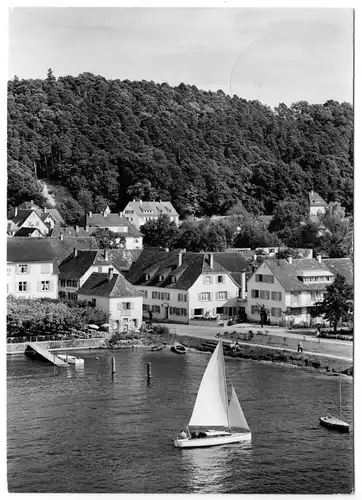 AK, Unteruhldingen am Bodensee, Teilansicht, 1962