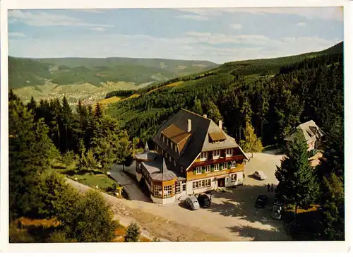AK, Bermersbach b. Baden-Baden, Höhenhotel Rote Lache, um 1965