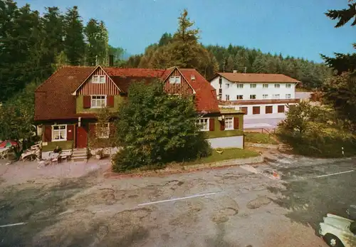 AK, Gernsbach im Murgtal, Gasthaus und Pension zur Nachtigall, um 1970