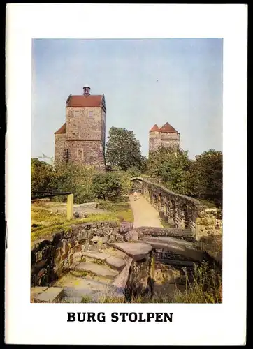tour. Broschüre, Burg Stolpen, 1970