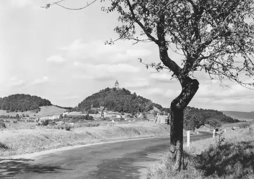 AK, Kahla Thür., Blick zur Leuchtenburg, 1974