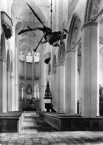 AK, Stralsund, Kirche St. Marien, Innenansicht, 1979