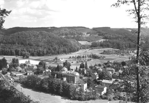 AK, Thal Thür., Kr. Eisenach, Blick vom Alten Keller, 1964