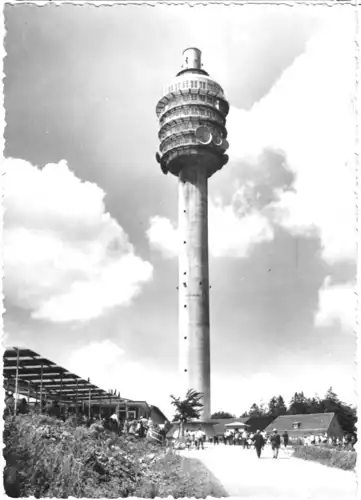 AK, Fernsehturm Kulpenberg, Kyffhäuser, 1969