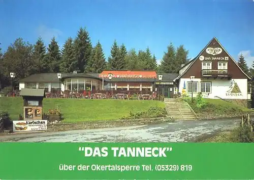 AK, Gaststätte "Das Tanneck" über der Okertalsperre