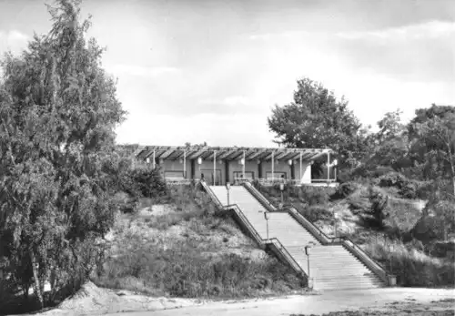 AK, Coswig Bz. Halle, Flämingbad, Gaststätte, 1972