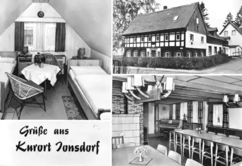 AK, Kurort Jonsdorf, Landesverbandsheim, 3 Abb., 1984