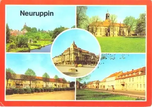 AK, Neuruppin, 5 Abb., u.a. Alt Ruppin, 1983