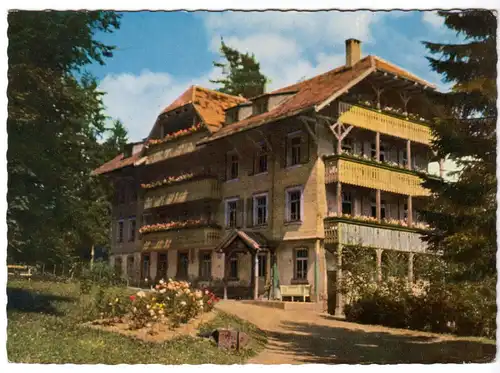 AK, Tannenhöhe - Villingen, Kinderheim, 1956