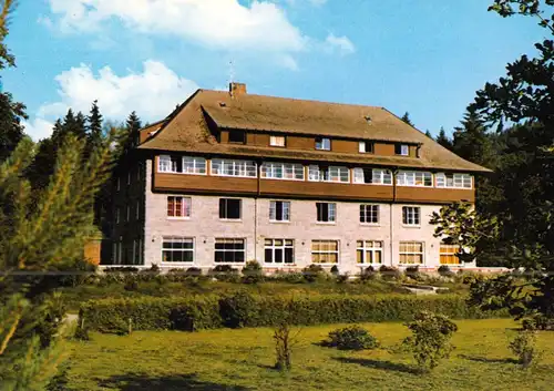 AK, Seebrugg / Schluchsee, Jugendherrberge, um 1972