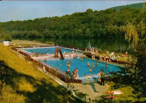 AK, Hohentengen Hochrhein, Schwimmbad, 1979