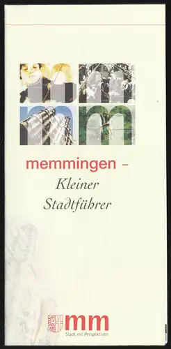tour. Prospekt, Memmingen - Kleiner Stadtführer, 2003