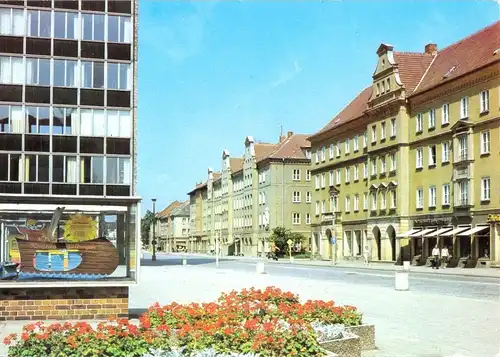 AK, Neubrandenburg, Ernst-Thälmann-Str., um 1991