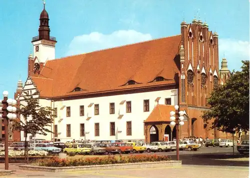 AK, Frankfurt Oder, Rathaus, 1983