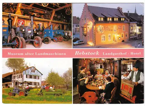 AK, Stühlingen, Landgasthof u. Hotel "Rebstock", vier Abb., um 1995